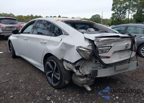2021 Honda Accord Lx z USA, uszkodzony, nr VIN 1HGCV1F14MA012755